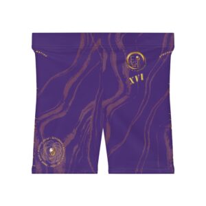 Seek More BSS XVI | Women Biker Shorts | Purple