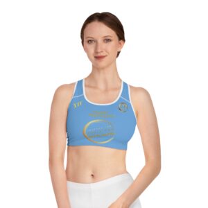 Seek More SB XIV | Ladies Sports Bra | Light Blue