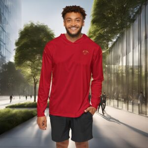 Essence Momentum X | Men’s Warmup Hoodie | Dark Red