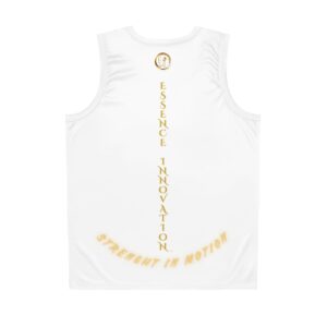 Velocity VI Basketball Jersey | Seek More | White