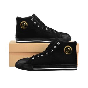 Mens Classic HighTops VII | Black Sole | Black