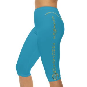 Seek More CL XV | Ladies Capri Leggings | Turquoise
