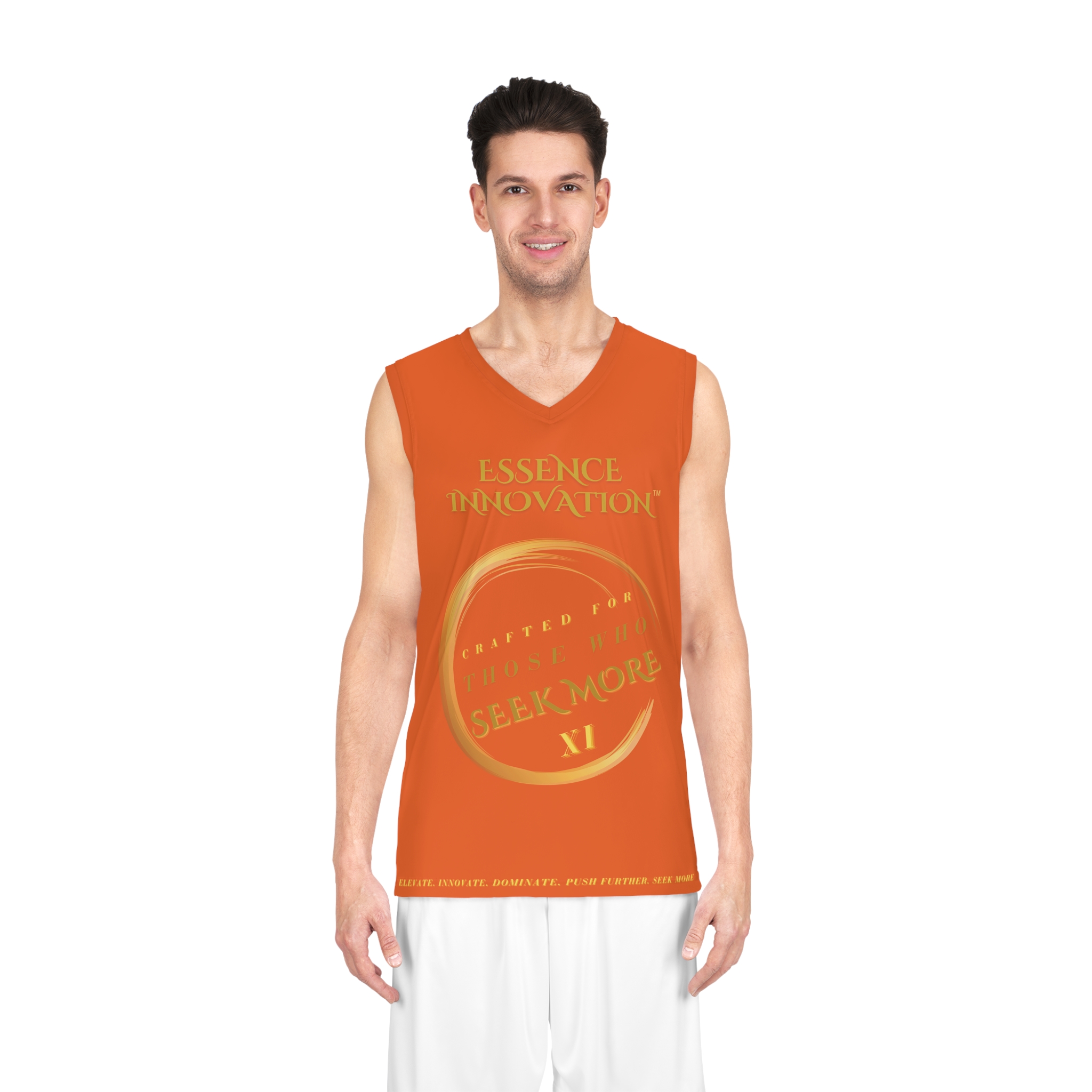 9277287302865340237_2048jpeg - Essence Innovation Velocity XI Basketball Jersey | Seek More | Orange