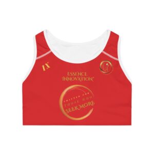 Seek More SB IX | Ladies Sports Bra | Red