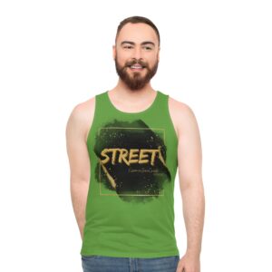 Street Wear Tank XXIV | EssenceInnoCreate | Light Green