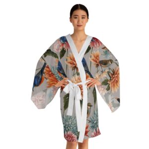 Serenity Garden Kimono Robe | Essence Loungewear