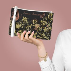 Floral Clutch Bag VII | Essence Innovation Boho | Black