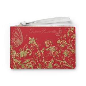 Floral Clutch Bag X | Essence Innovation Boho | Red