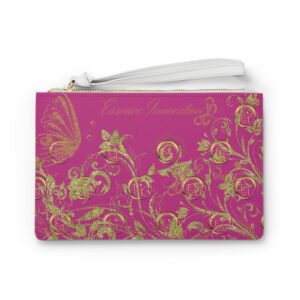Floral Clutch Bag XVII | Essence Innovation Boho | Pink