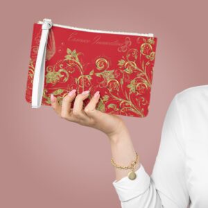 Floral Clutch Bag X | Essence Innovation Boho | Red