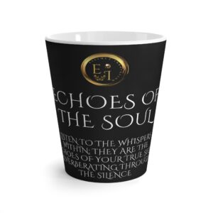His Echoing Soul Black | Luxury Ceramic Mug 12oz