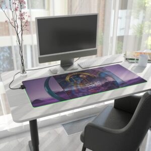 Urban Odyssey | LED Gaming Mouse Pad | 4 Sizes