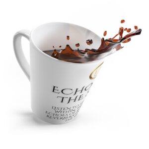 His Echoing Soul White | Luxury Ceramic Mug 12oz