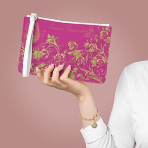 Floral Clutch Bag XVII | Essence Innovation Boho | Pink