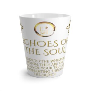 Her Echoing Soul White | Luxury Ceramic Mug 12oz