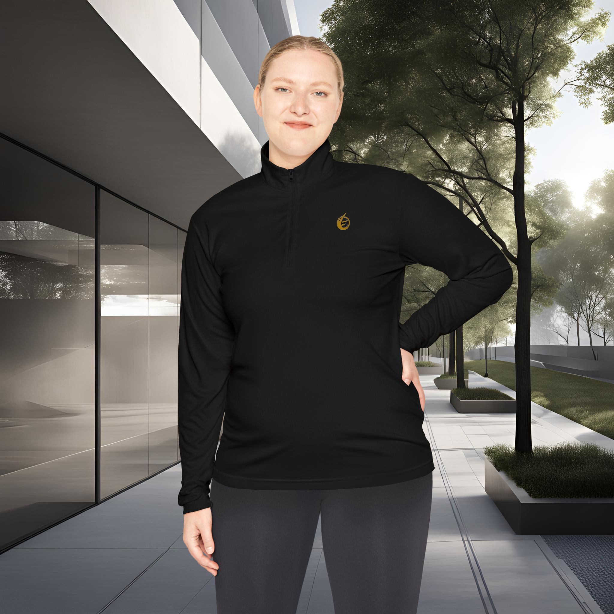 5688911764859959670_2048_customjpeg - Essence Innovation Performance Quarter-Zip Pullover | EssenceInnoCreate® Core