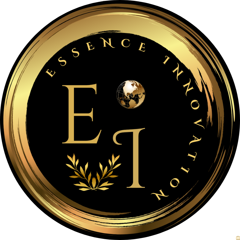EI Logo Round R - Essence Innovation Essence Innovation Logo Registered