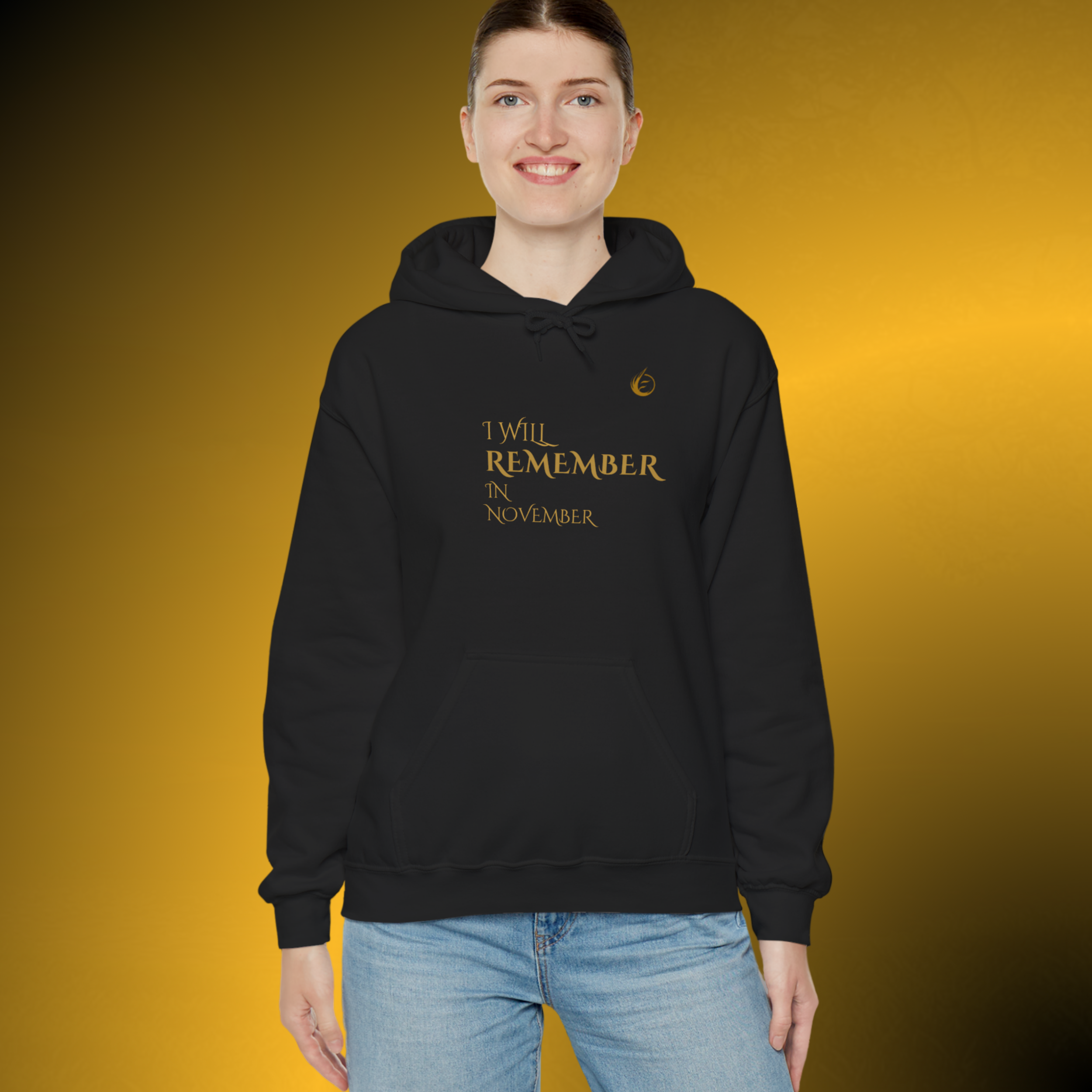 S0061 - Essence Innovation Reflective Statement Hoodie | EssenceInnoCreate®