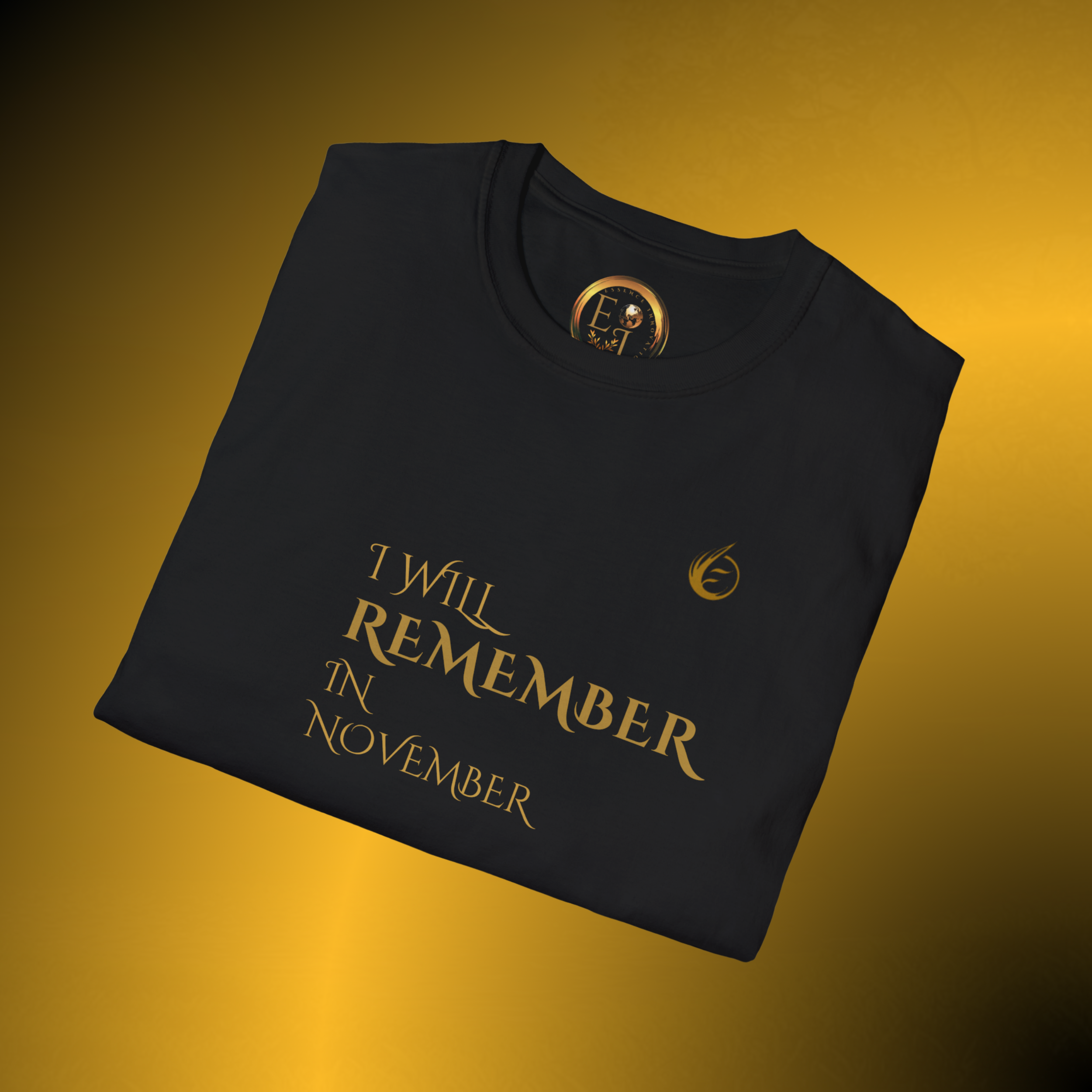 T0019 - Essence Innovation Reflective Statement T-Shirt | EssenceInnoCreate® QSR