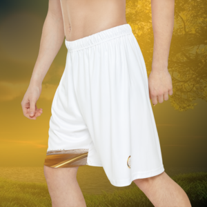 Z21-127 - Essence Innovation Performance Shorts White VI | Seek More Collection | Essence Innovation®