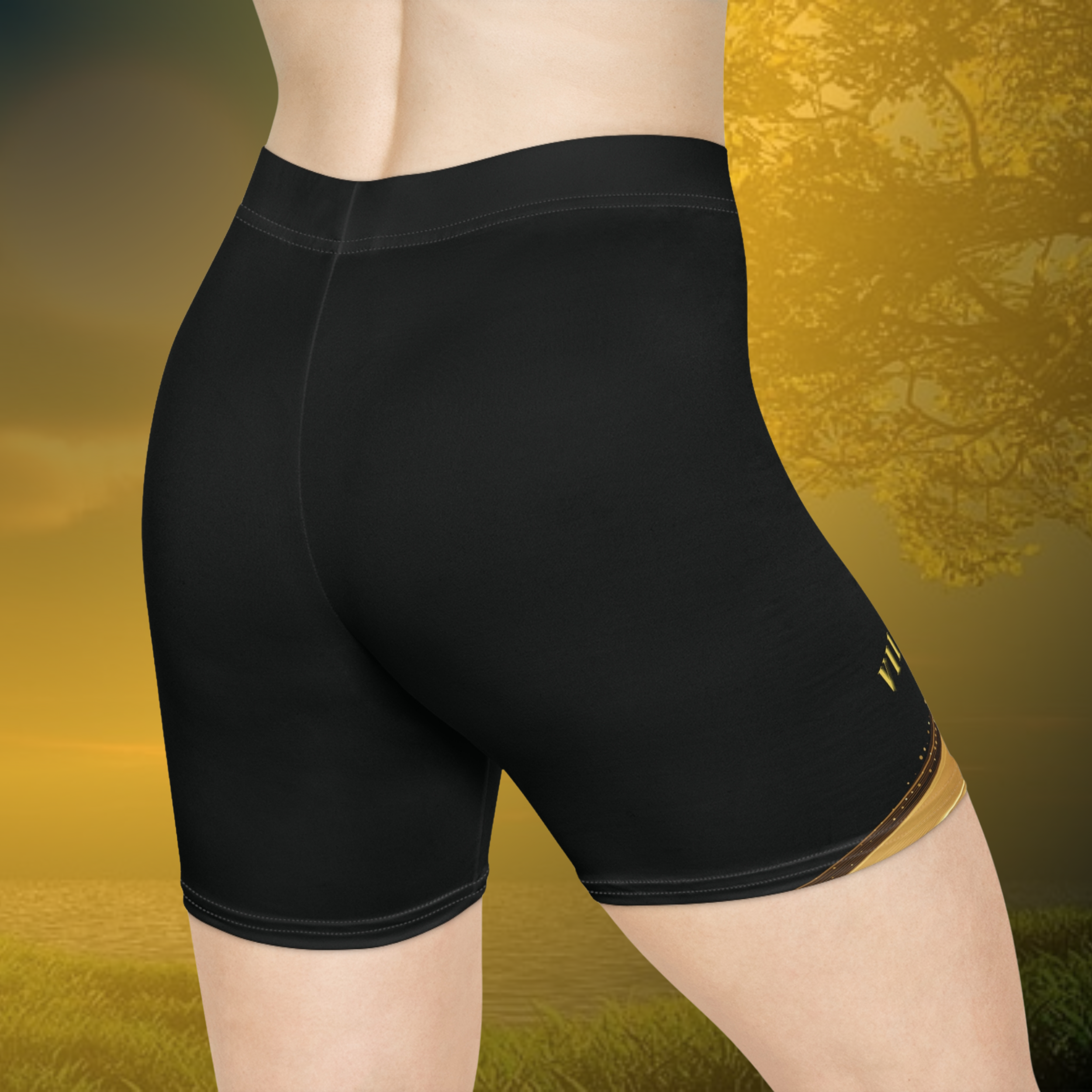Z21-77 - Essence Innovation Women's Biker Shorts Black VII