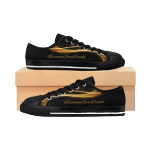 Women's Flow Lowtop Black VII | Jet Black Edition | EssenceInnoCreate®