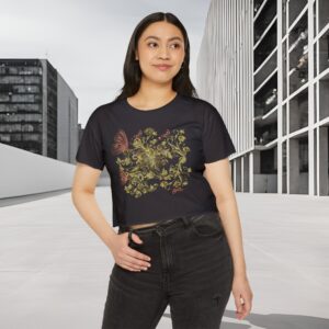 11958906214094912561_2048_customjpeg - Essence Innovation Bohemian Butterfly Crop Tee | Botanical Collection | Essence Innovation®