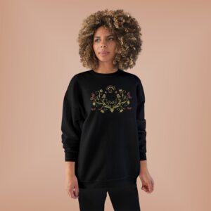 4115334456764142281_2048-1jpeg - Essence Innovation Botanical Crest Crewneck Sweatshirt | Botanical Collection | Essence Innovation®