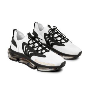 Men's Motion Runners White Mesh Sneakers | EssenceInnoCreate®