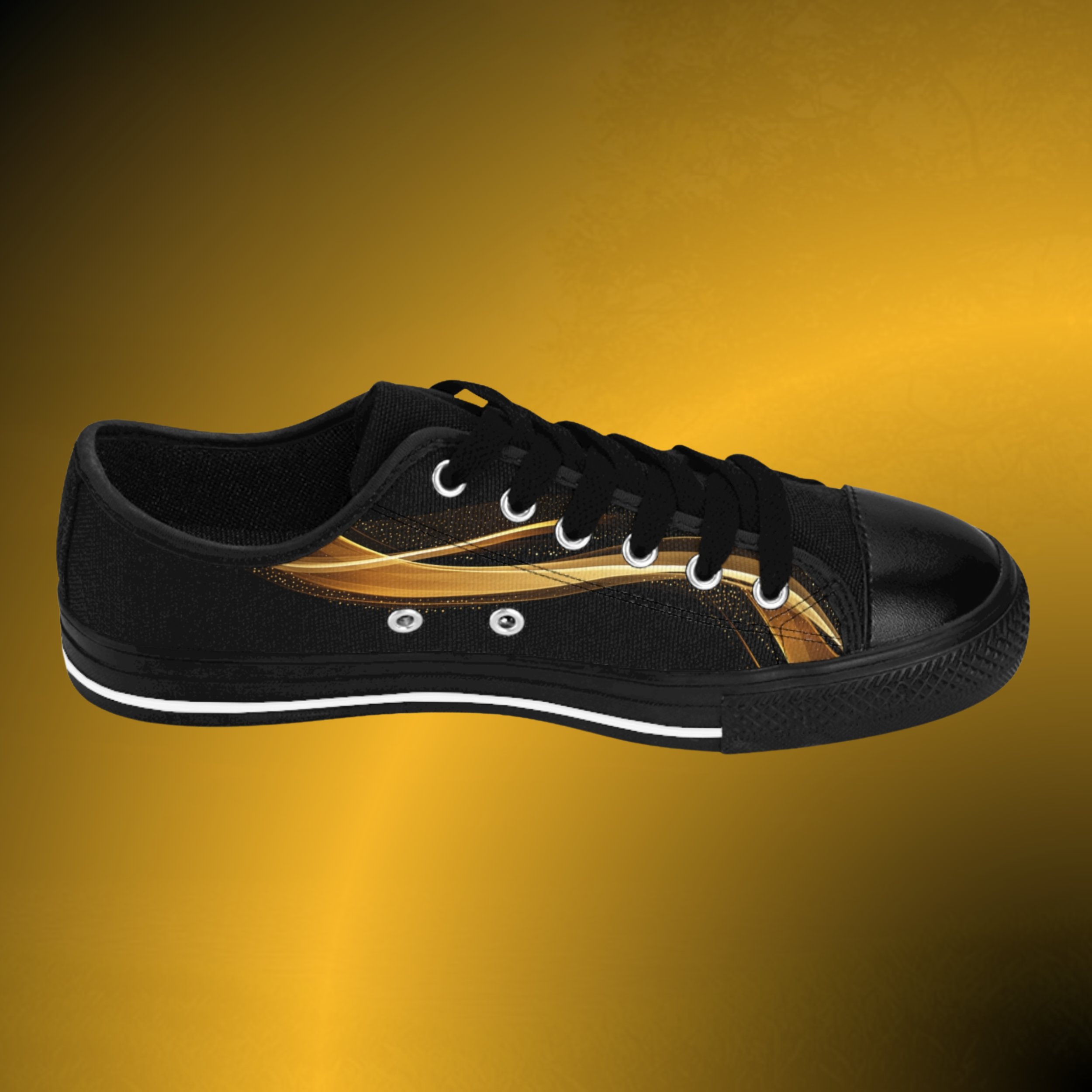 SH0238 - Essence Innovation Women's Flow Lowtop Black VII | Jet Black Edition