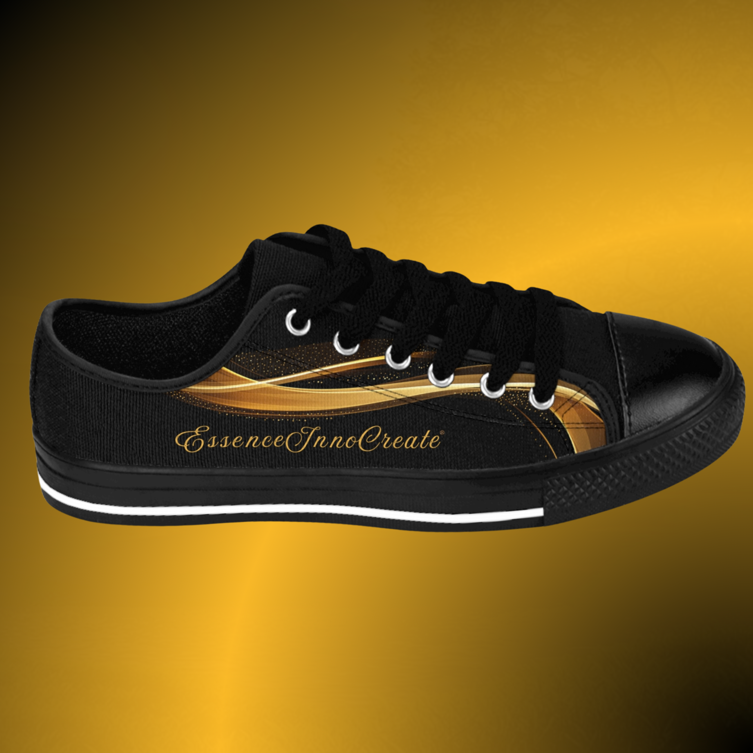 SH0240 - Essence Innovation Women's Flow Lowtop Black VII | Jet Black Edition