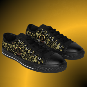 SH0286 - Essence Innovation Bohemian Butterfly Low-Tops Noir