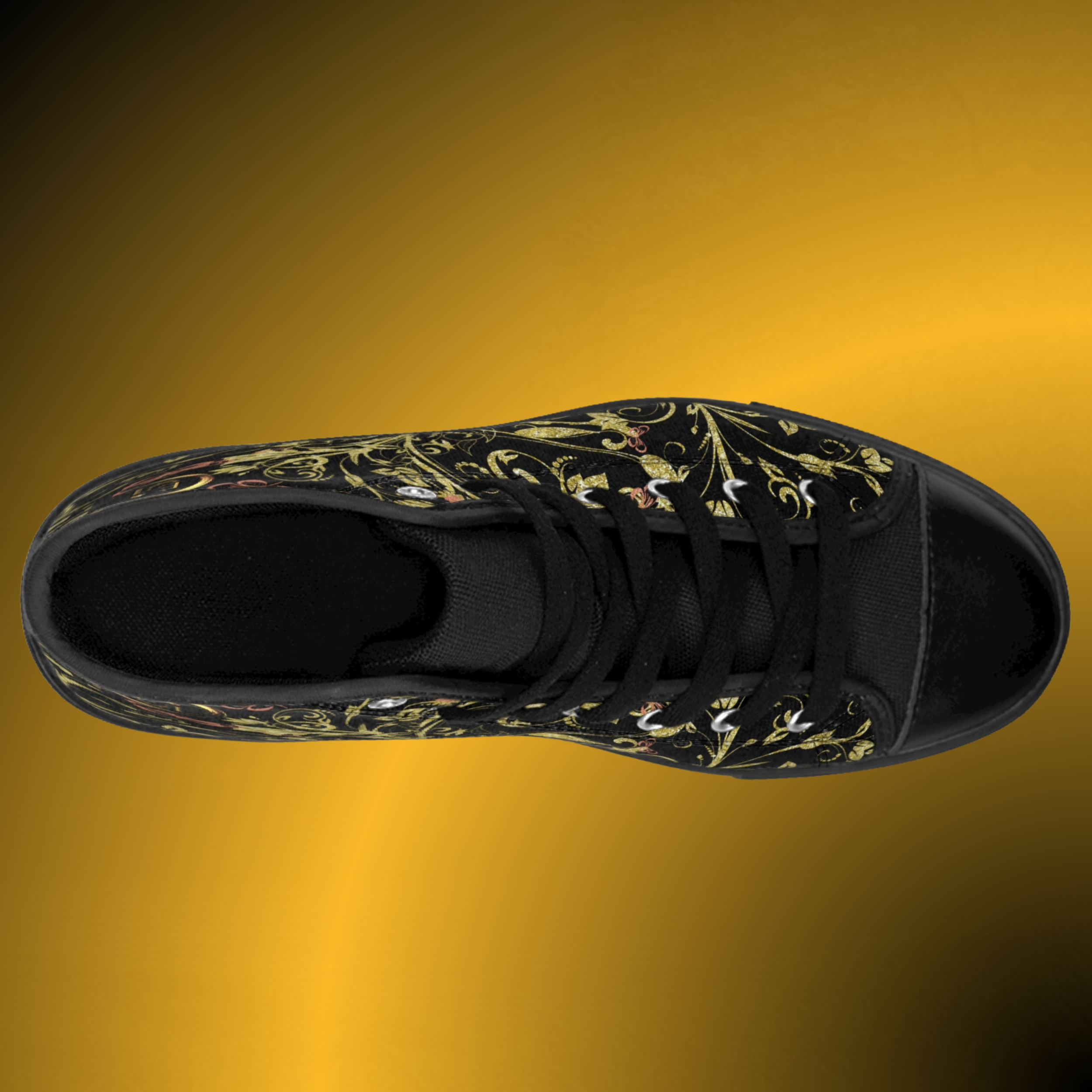 SH0314 - Essence Innovation Bohemian Butterfly High-Tops Noir