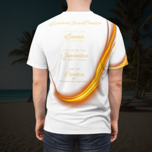 TSFT-VI-16 - Essence Innovation Trendsetter Flame Tee VI | White Essence Core Collection | Essence Innovation®