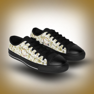 ZIZ-HTP-0041 - Essence Innovation Women's Bohemian Butterfly Low-Tops Ivory