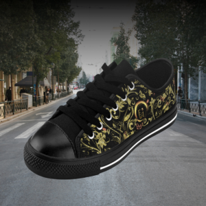 ZIZ-HTP-0044 - Essence Innovation Women's Bohemian Butterfly Low-Tops Noir