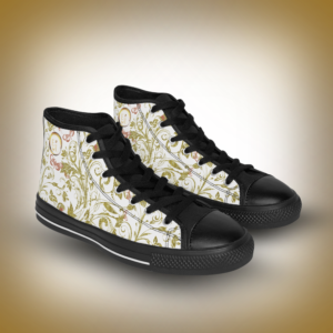 ZIZ-HTP-0045 - Essence Innovation Women's Bohemian Butterfly High-Tops Ivory