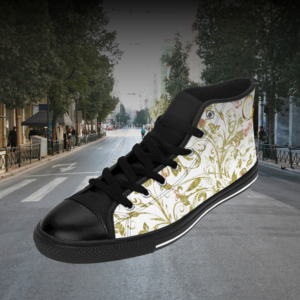 ZIZ-HTP-0046 - Essence Innovation Women's Bohemian Butterfly High-Tops Ivory