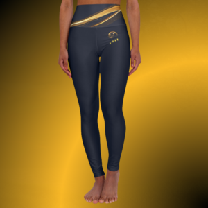 Navy High Rise Leggings | Seek More Collection