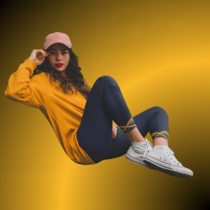 L0121 - Essence Innovation Women's Premium Leggings Navy VIII | Seek More Collection | Essence Innovation®