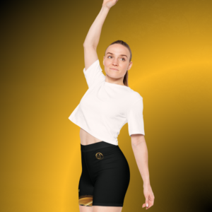 L0148 - Essence Innovation Women's Biker Shorts Black VII