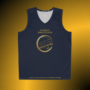 Velocity Basketball Jersey Navy VIII | Seek More Collection | Essence Innovation®