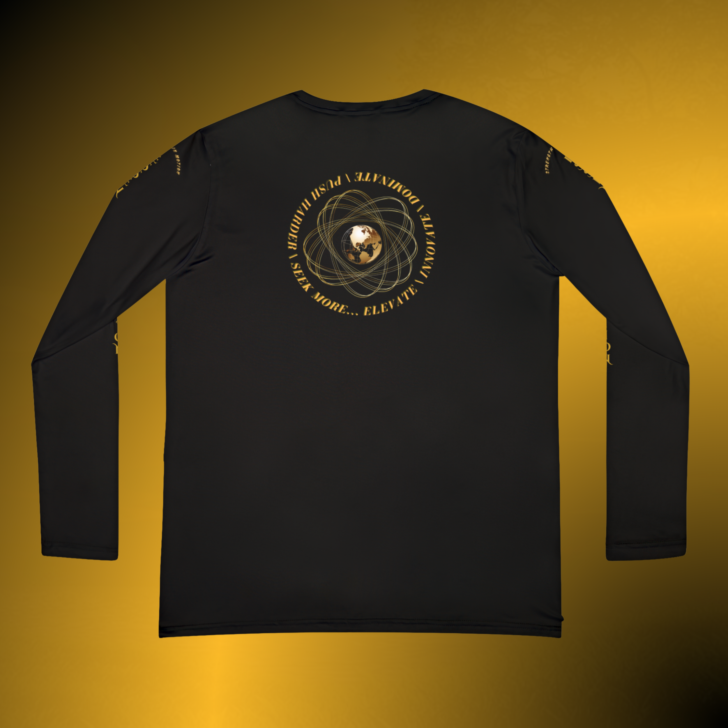 L0351 - Essence Innovation Performance V-Neck Black VII | Seek More Collection | Essence Innovation®