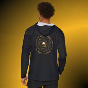 L0399 - Essence Innovation Performance Hoodie Black VII | Seek More Collection | Essence Innovation®