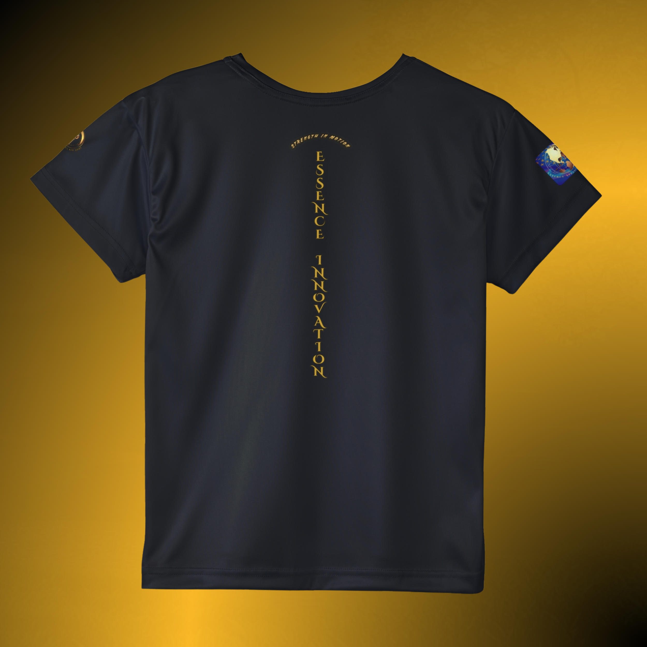 L0450 - Essence Innovation Elite Boys Jersey Black VII | Youth Performance Athletic Shirt | Essence Innovation®