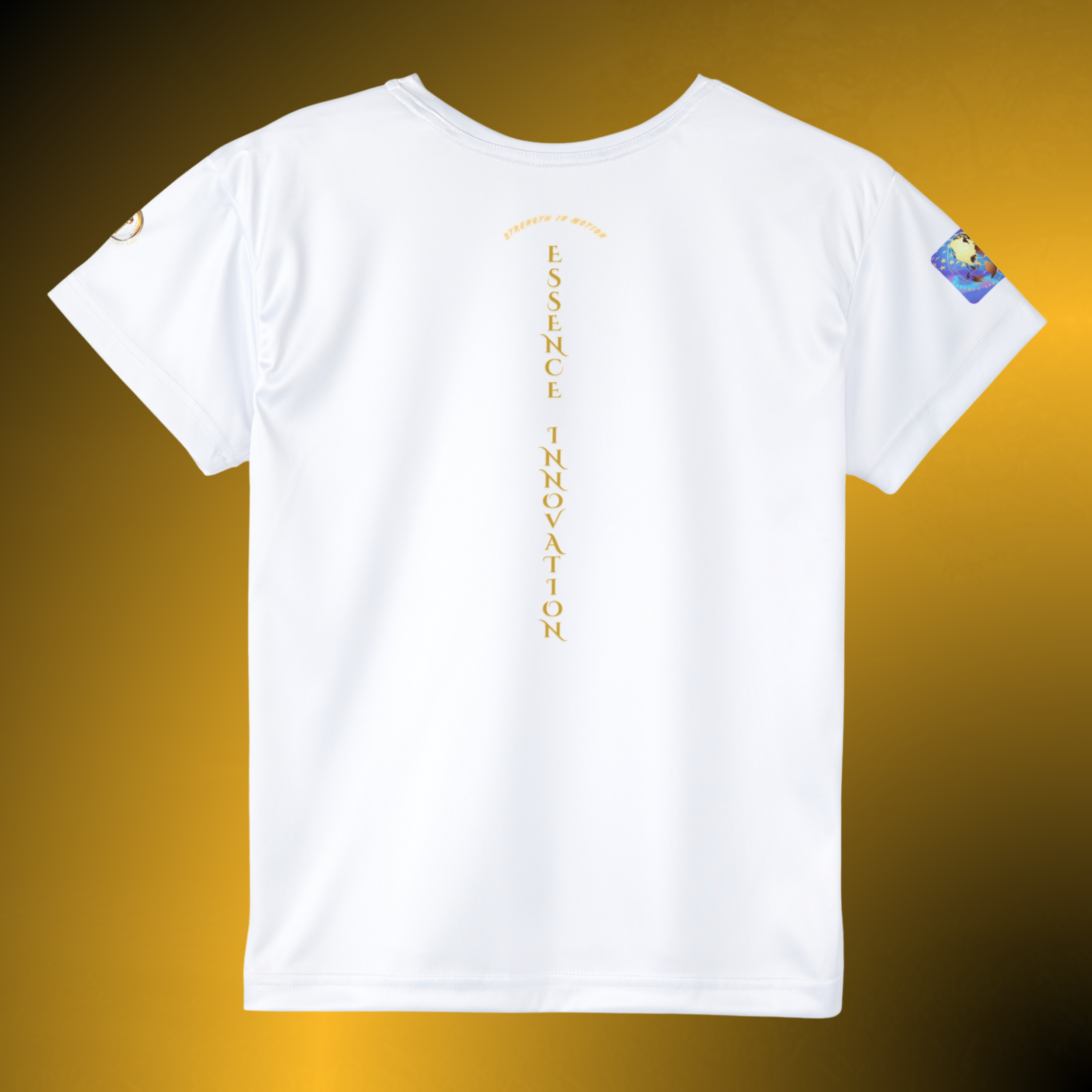 L0460 - Essence Innovation Elite Boys Jersey White VI | Youth Performance Athletic Shirt | Essence Innovation®