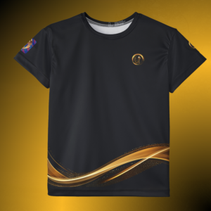 L0479 - Essence Innovation Elite Girls Jersey Black VII | Girls Performance Athletic Shirt | Essence Innovation®