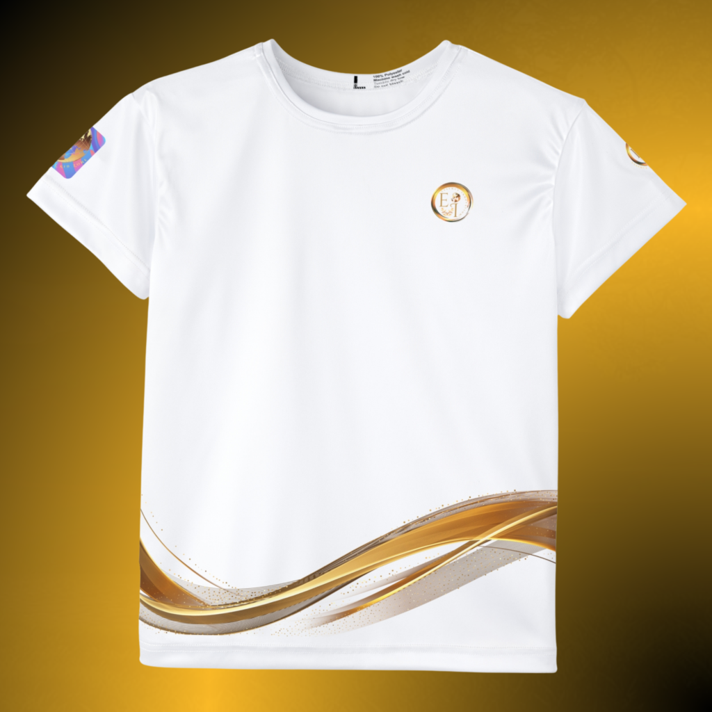 Elite Girls Jersey White VI | Girls Performance Athletic Tee | Essence Innovation®
