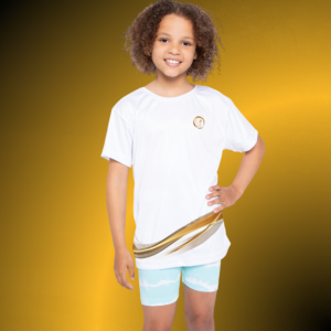 L0491 - Essence Innovation Elite Girls Jersey White VI | Girls Performance Athletic Tee | Essence Innovation®