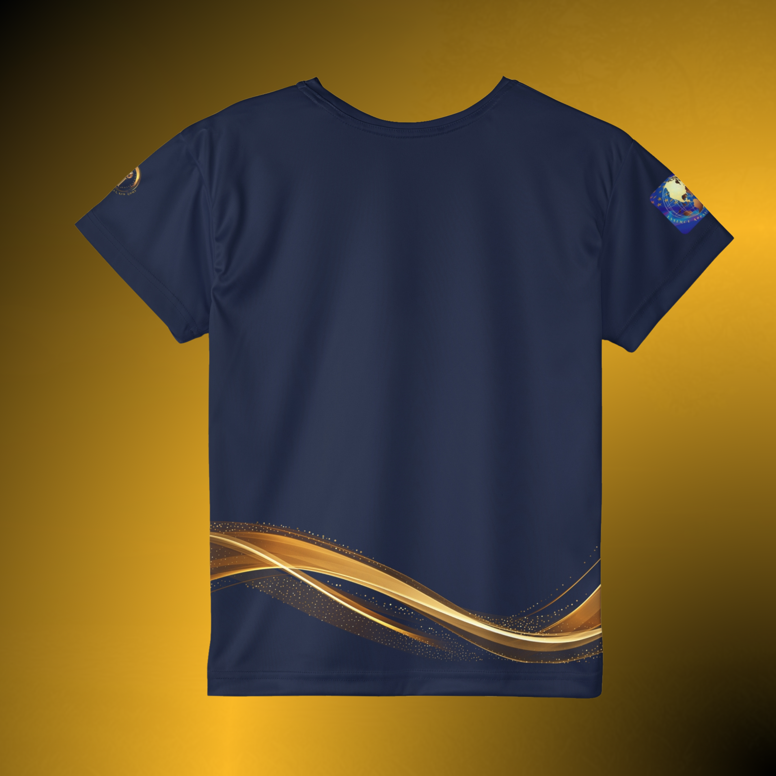 L0500 - Essence Innovation Elite Girls Jersey Navy VIII | Girls Performance Athletic Tee | Essence Innovation®